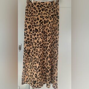 Silky flowy long dress